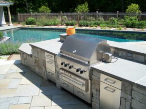 Poolside Outdoor Kitchen